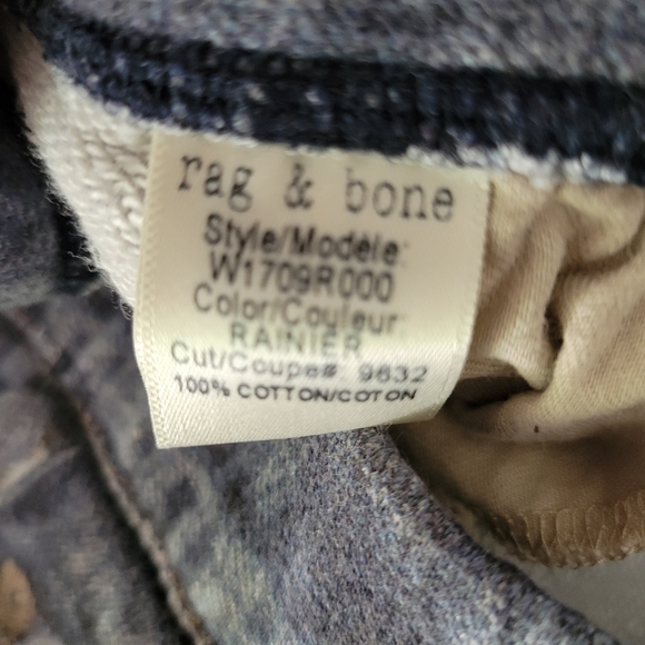 Rag & Bone denim sweatpant jeans size medium - Picture 9 of 9